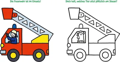 Produktbild von Ausmalbilder für Kita-Kinder: Das dicke Kindergarten-Malbuch: Fahrzeuge