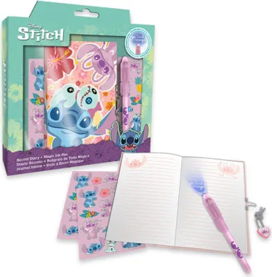 Produktbild von Disney Stitch-Tagebuch +  Zauberstift