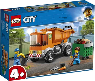 Zdjęcie produktu dla LEGO City 4+ Vehicles Garbage Truck Toy, Zestaw do budowania, 4 lat(a), 90 szt., 300 g