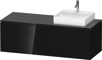 Produktbild von DURAVIT LC4870R40400000 Konsolen-WTU wh L-Cube 550x1400x482mm