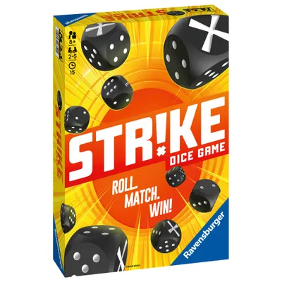 Obrázek produktu pro Ravensburger Strike, Krychle (6 stěn), Děti a dospělí, Jakékoliv pohlaví, 8 rok/roky, 15 min, 99 rok/roky