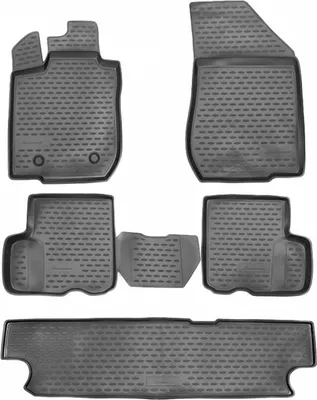 Produktbild von Gummi-Fußmatten Dacia Logan MCV 2006-2013 (7 Sitze)
