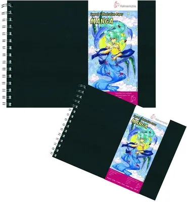 Produktbild von Hahnemühle Mangabuch - 80 g/m² - DIN A5 - quer - 75 Blatt