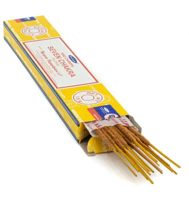 Produktbild von Räucherstäbchen 7 Chakra Schwarz von Satya, Duftstäbchen für Meditation