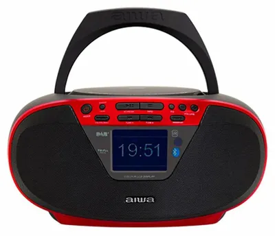 Image de Bbtu-500Dab/Rd Boombox Cd/Mp3/Usb Aiwa