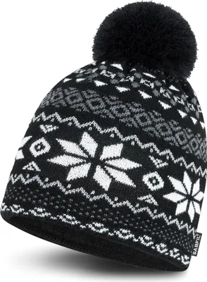 Produktbild von SABFIL Pompon - Modische Wintermütze mit Bommel und Fleece