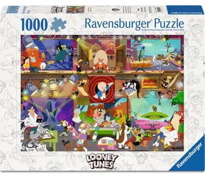 Obrázok produktu pre Puzzle pre dospelých 1000 dielov – Looney Tunes Studio
