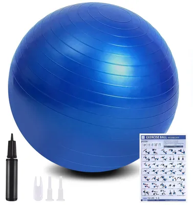 Produktbild von Fitnessball, Anti-Burst, 85 cm, für Yoga und Pilates