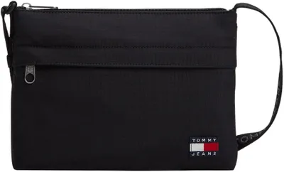 Produktbild von Tommy Jeans Herren Crossbody Bag Tasche Daily Ripstop mit Außentasche, Schwarz (