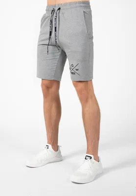 Produktbild von Gorilla Wear Cisco Shorts – Grau/Schwarz – 2XL