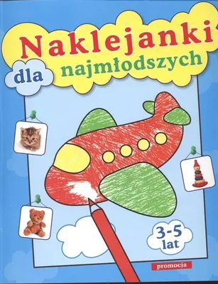 Image de ISBN Naklejanki dla najmłodszych, Polski, Broszurowa okładka, 16 stron(y)