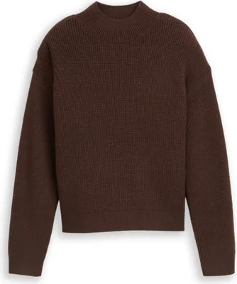 Produktbild von Strickpullover mit Stehkragen