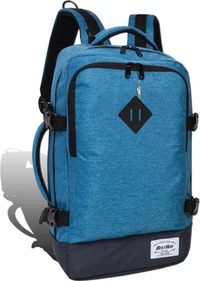 Produktbild von Bestway blauer Tagesrucksack Bordgepäck Businessrucksack uni Flugbegleiter D2ORI103B