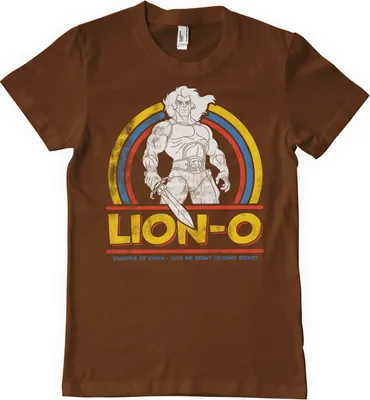 Produktbild von Lion-O - Swords Of Omen T-Shirt - XX-Large - Brown