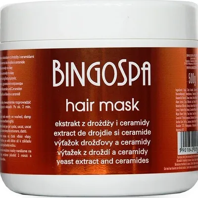Produktbild von BINGOSPA Haarmaske mit Hefeextrakt 500 g