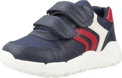 Produktbild von Geox B Flexyper Mini Kinderschuhe Jungen Klettschuh Blau Freizeit, Schuhgröße:23 EU