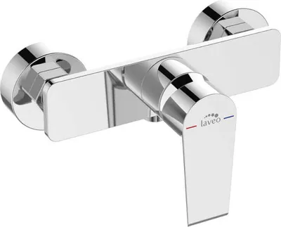 Immagine prodotto di Miscelatore doccia di design per montaggio a parete senza set doccia cromo