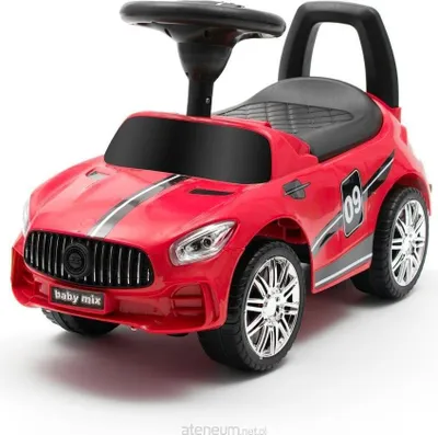 Zdjęcie produktu dla Jeździk dziecięcy z dźwiękiem Racer czerwony