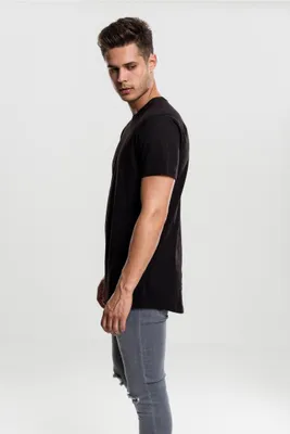 Obrázok produktu pre Urban Classics TB638 | Tvarované dlhé tričko Pánske tričko - Farba: čierna - Veľkosť: L
