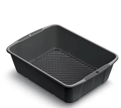 Produktbild von Gartensieb Siebwanne PP 5950 Siebkorb Schüttelsieb Erdsieb zum Sieben verstellbar 394 x 294 x 108 mm