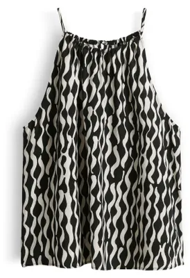 Produktbild von Opus Foyage motion Top, schwarz, Größe 44, Neckholder Ausschnitt, fließender Fall