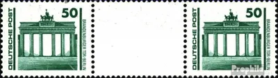 Produktbild von Briefmarken DDR 1990 Mi WZ22 postfrisch Baudenkmäler
