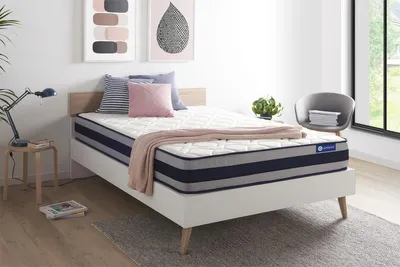 Productafbeelding van Actilatex ergonomische matras, 160x200 cm, met latex en traagschuim, hardheidgraad 4, hoogte: 24 cm, 5 comfortzones