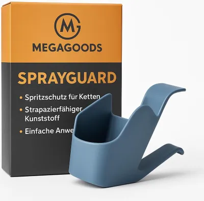 Produktbild von Kettenöl Schutzbox Motorrad Fahrrad Kettenschutz Öl Stopp DE.