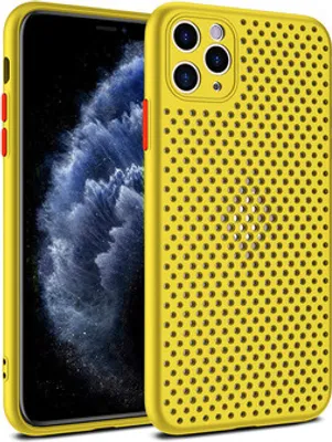 Produktbild von BREATH CASE Gelb für Apple iPhone XR
