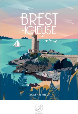 Image de La Loutre Puzzle Phare du Minou 1000 Teile - Legespiel