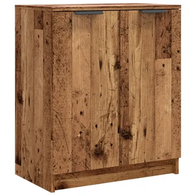 Produktbild von vidaXL Schuhschrank Altholz-Optik 59x35x70 cm Holzwerkstoff