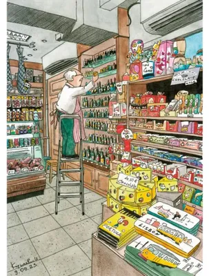 Image de MAGNOLIA Puzzle Shop 1 000 pièces