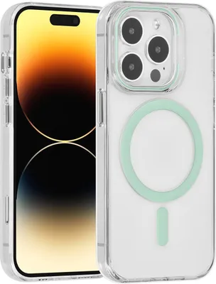Obrázek produktu pro Pevné pouzdro UNIQ Accessory iPhone 14 Pro - kompatibilní s magsafe - průhledné - zelené