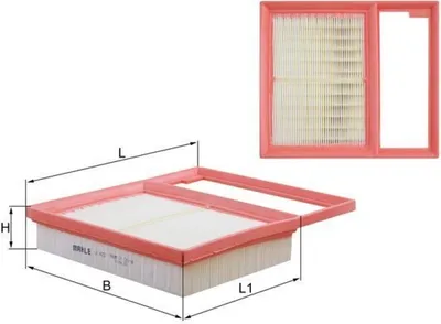 Zdjęcie produktu dla Filtr powietrza KNECHT LX 4157