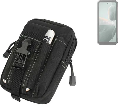 Produktbild von K-S-Trade Gürtel Tasche kompatibel mit Blackview BL9000 Pro Gürteltasche Holster Schutz Hülle Handy Hülle Smartphone outdoor Handy-Hülle schwarz
