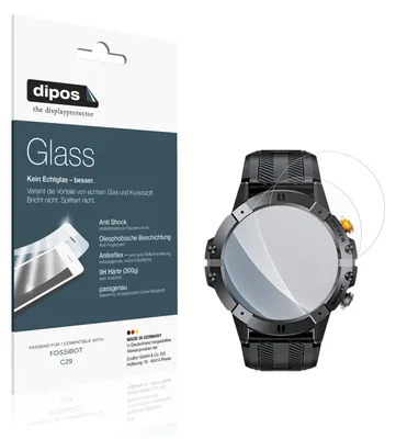 Image de 2x Protection ecrán pour FOSSiBOT C29 mat Verre souple Film Protecteur 9H dipos