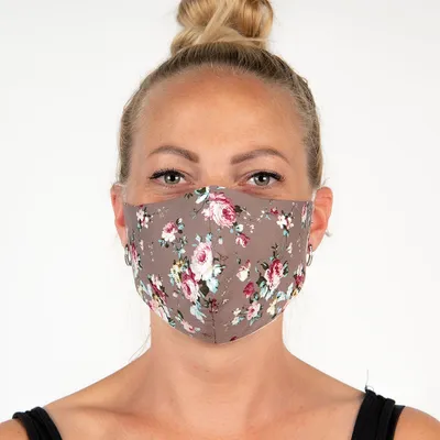 Produktbild von Clayre & Eef Waschbare Maske Braun Baumwolle