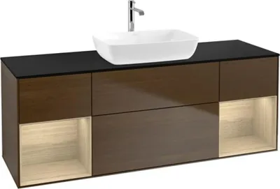 Produktbild von Villeroy & Boch F862PCGN Waschbeckenunterschrank Finion F86