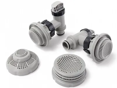 Produktbild von Intex Ein- und Auslass Fitting-Set für Pool Filterpumpen 4-teilig