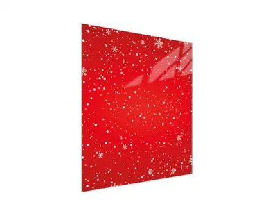 Produktbild von Glasschneidebrett 45x52 ROT
