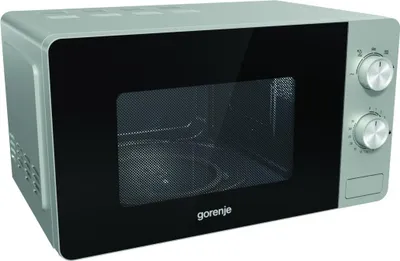 Zdjęcie produktu dla Gorenje | MO17E1S | kuchenka mikrofalowa | wolnostojąca | 17 L | 700 W | srebrna