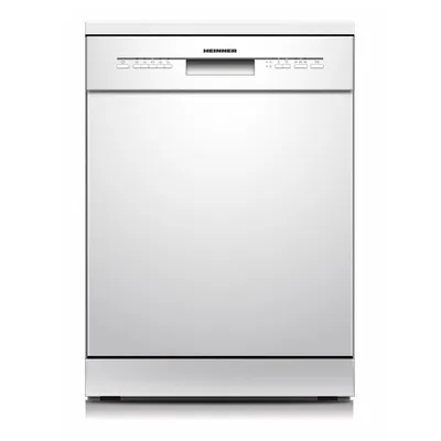 Productafbeelding van Heinner HDW-FSM60514WE++ Vaatwasser 60 cm, 14 Couverts, 5 Programma’s, AquaStop, Wit