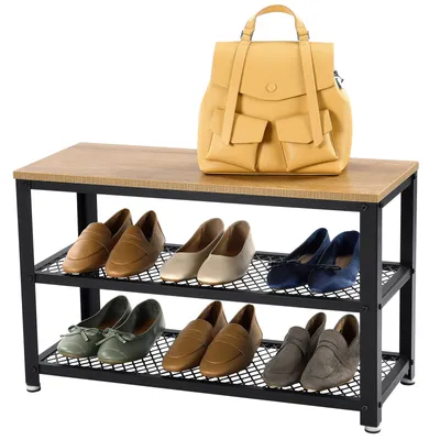 Produktbild von Massiver Dielenschuhschrank 73 cm