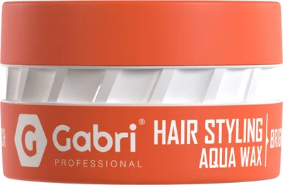Zdjęcie produktu dla GABRI PROFESSIONAL – WOSK DO STYLIZACJI WŁOSÓW AQUA WAX BRIGHT FINISH 150 ml