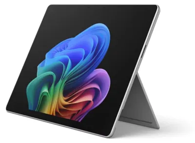 Produktbild von Microsoft Surface Pro 13", 33 cm (13"), 2880 x 1920 Pixel, 256 GB, 32 GB, Windows 11 Pro, Platin