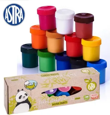 Image de Peintures à l'huile dans un pot Astra Eco, 12x20ml, 301122001