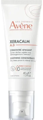 Obrázek produktu pro Avène XeraCalm A.D zklidňující koncentrát pro suché oblasti pokožky se sklonem k silnému svědění, 40 ml koncentrátu