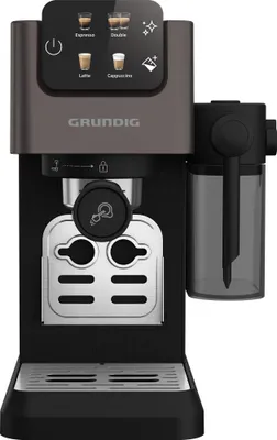Produktbild von Grundig KSM 6430 Siebträgermaschine mit integriertem Milchbehälter
