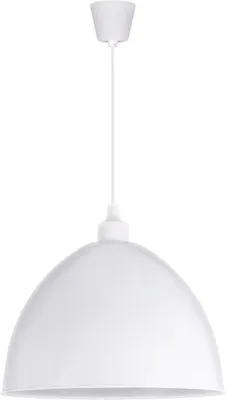 Zdjęcie produktu dla Lampa wisząca INKA biała 1xE27x25W tworzywo sztuczne wym:121x30x30cm IP20 Struhm