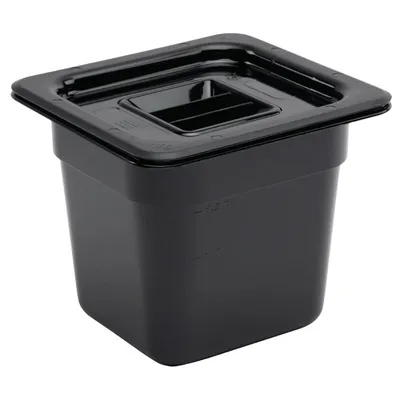 Obrázek produktu pro Nádoba Vogue GN 1/6 černá 150 mm
